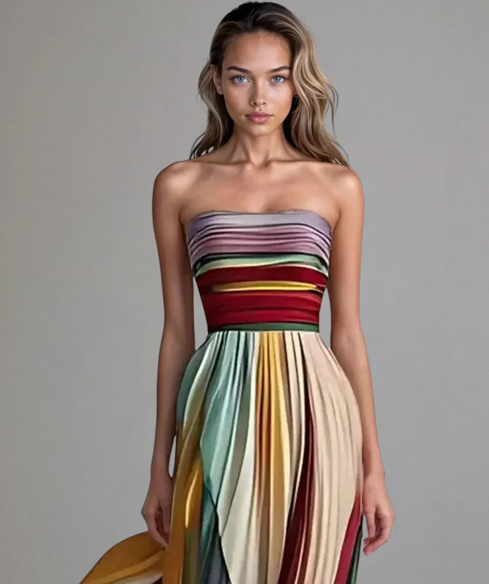 Azja | Robe Longue Décontractée Premium