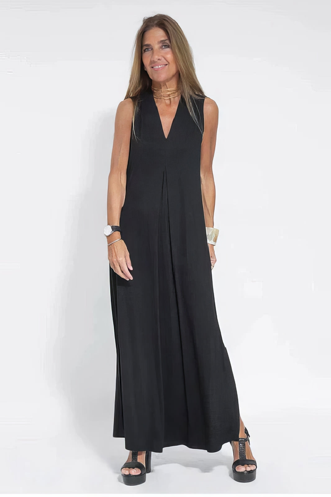 Neva™ | Robe Longue Élégante avec Cardigan Offert