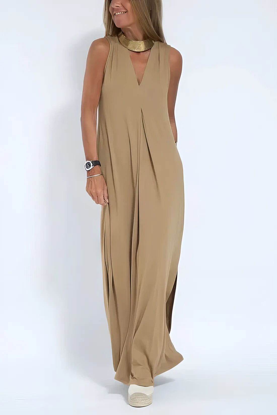 Neva™ | Robe Longue Élégante avec Cardigan Offert