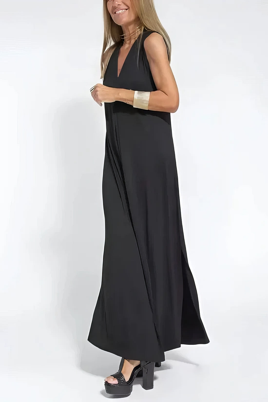 Neva™ | Robe Longue Élégante avec Cardigan Offert