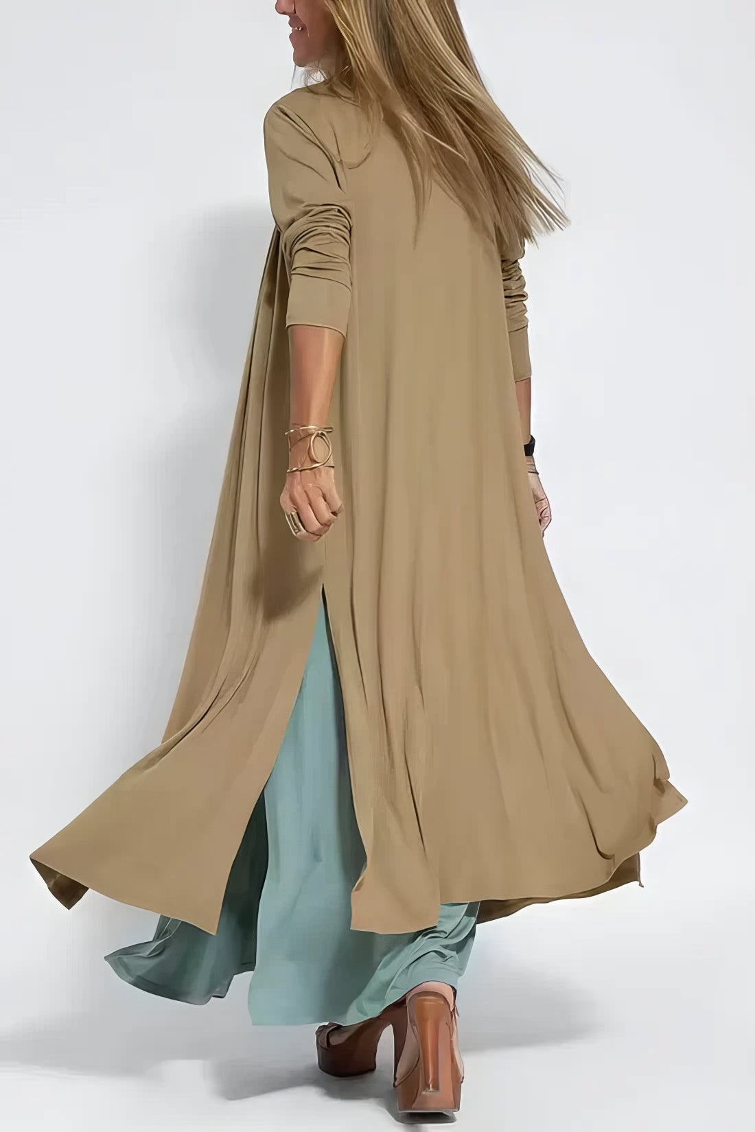 Neva™ | Robe Longue Élégante avec Cardigan Offert
